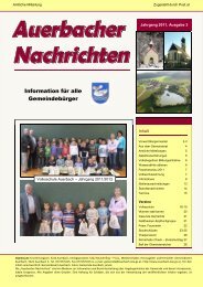 Informatives - Auerbach - Land Oberösterreich