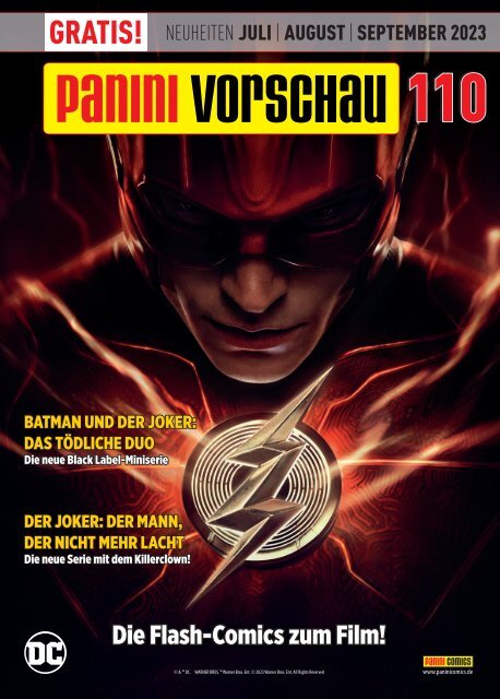 Panini Vorschau 110 - Neuheiten Juli/August/September 2023