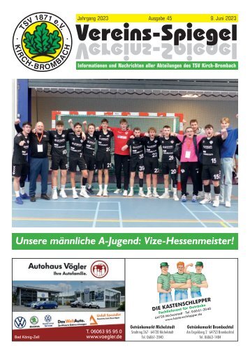TSV-Vereinsspiegel Ausgabe: 45/2023
