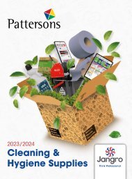 Pattersons Cleaning Catalogue