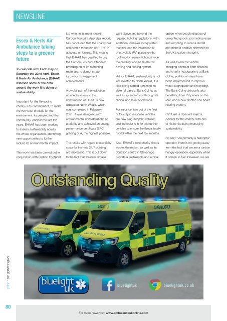 Ambulance UK June 2023