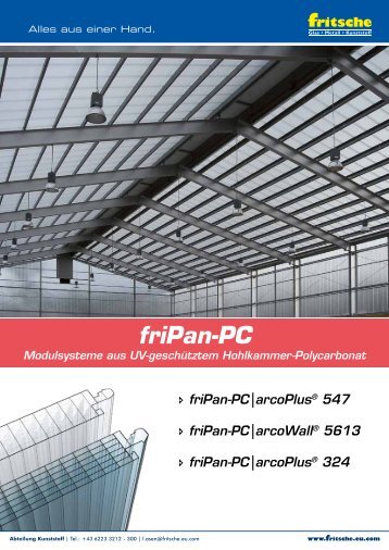 friPan-PC Hohlkammer-Polycarbonat