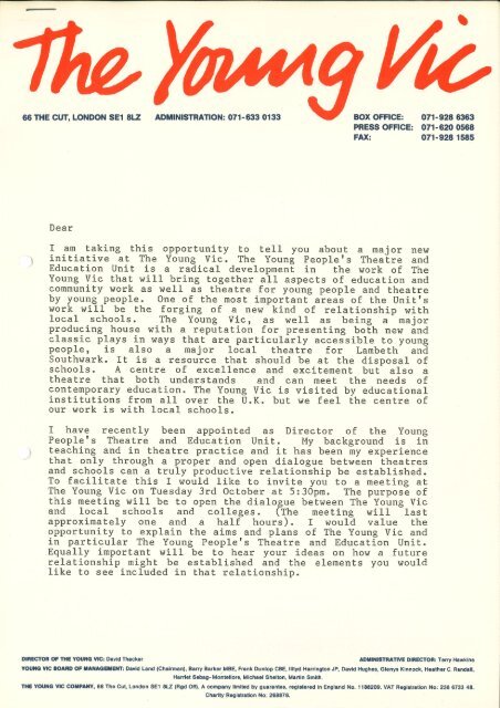 1995 - YPT & EU invitation letter