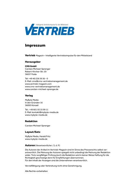 Vertrieb Magazin 02 2023