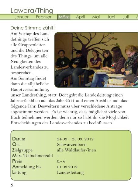hortenpost in - Deutsche Waldjugend - Landesverband Hessen e.V.