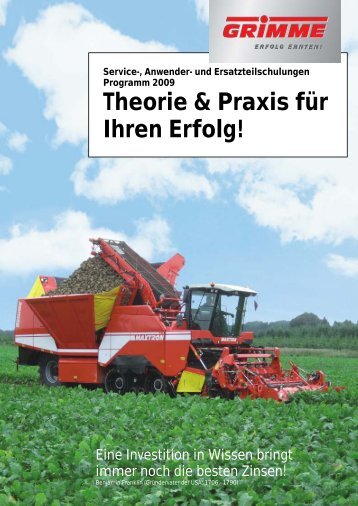 Theorie & Praxis für Ihren Erfolg! - bei Grimme