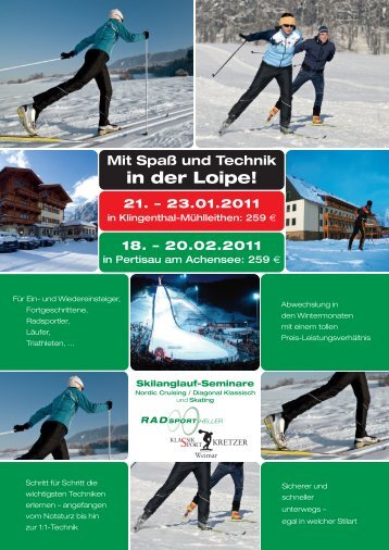 18. – 20.02.2011 in Pertisau am Achensee - TSV Gaimersheim ...