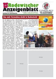 Das mdr-Fernsehen dreht in Rodewisch! - der Druckerei Hofmann