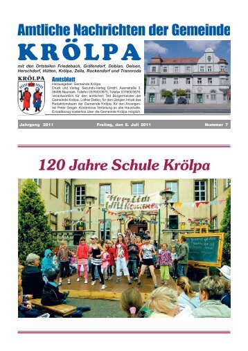 Gemeindeverwaltung - Gemeinde Krölpa
