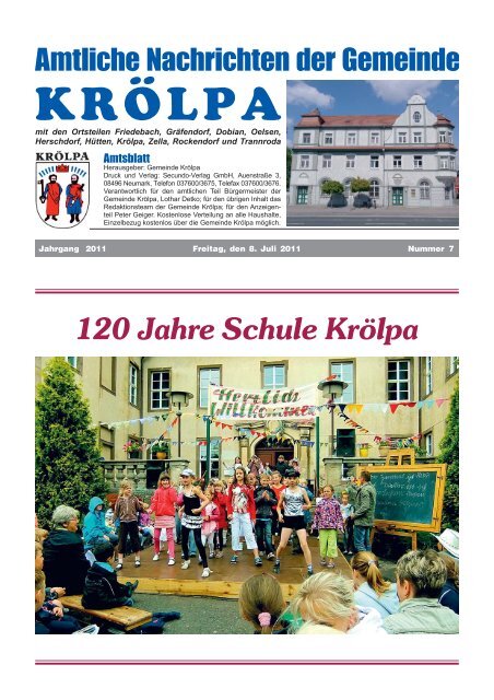 Gemeindeverwaltung - Gemeinde Krölpa