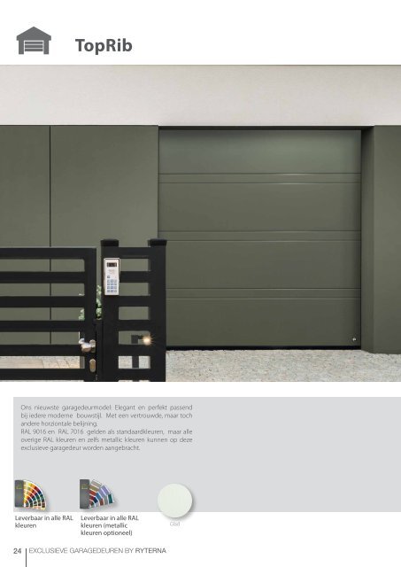 Garage doors by Ryterna NL