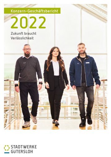 Stadtwerke Gütersloh Konzern-Geschäftsbericht 2022