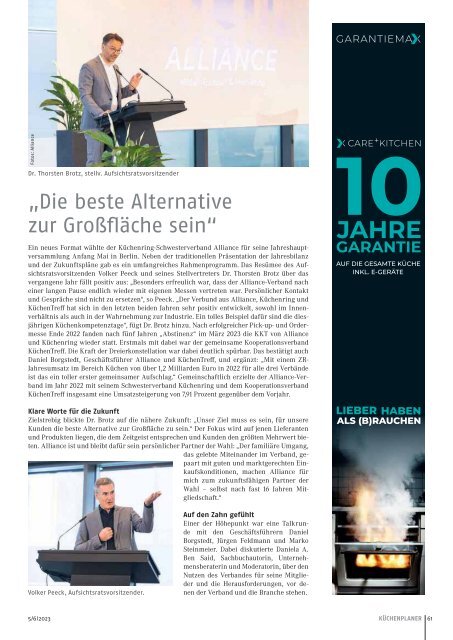 KÜCHENPLANER Magazin 5 / 6 -2023