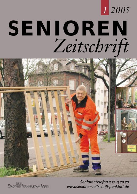 Die gesamte Ausgabe 1/2005 als pdf-Datei - Senioren Zeitschrift ...