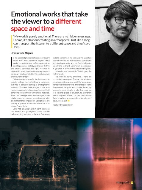 Magzoid Magazine - Luxury Magazine in the Creative Space | June 2023