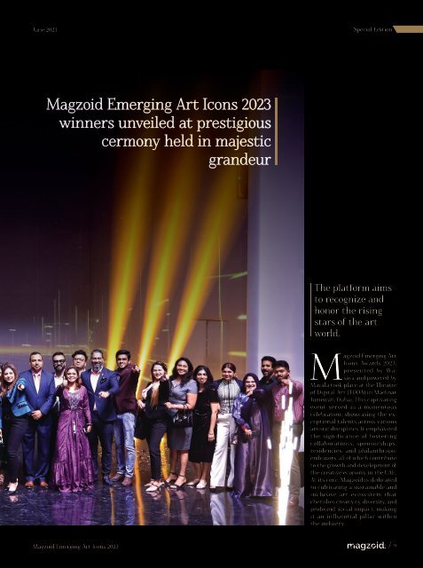 Revealed: Magzoid Emerging Art Icons 2023 | Special Edition: June 2023