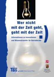 Informationen zu Innovationen und Wissenstransfer für Betriebsräte