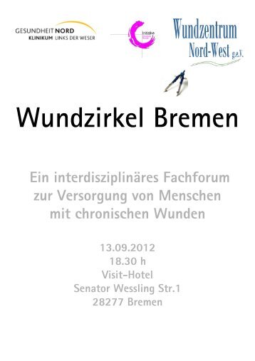 Einladung zum 13.09.2012 - Initiative Chronische Wunden eV