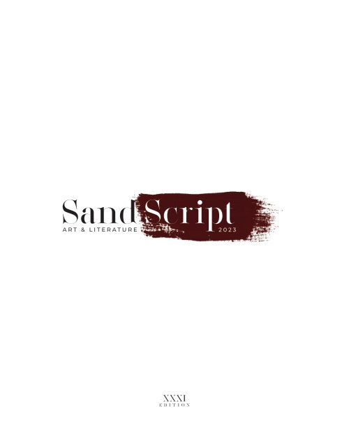 SandScript 2023 [Digital Exclusive]