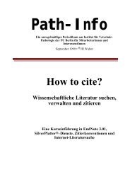 How to cite? - Veterinär-Pathologie & Toxikologische Pathologie