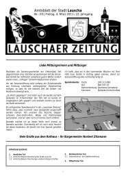 Ausgabe März 2011 (pdf-Datei, 620,4 KB - Lauscha