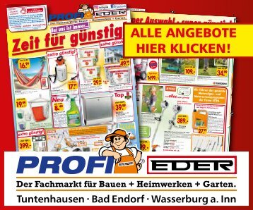 Bei uns immer Zeit für günstig _ Profimarkt Eder 