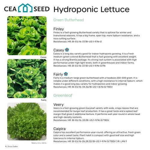 Hydroponic Lettuce & Herbs North America 2023