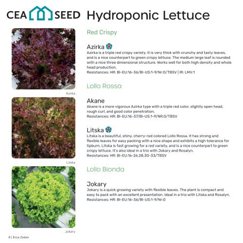 Hydroponic Lettuce & Herbs North America 2023