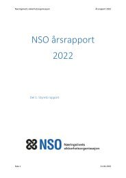 NSO årsrapport 2022