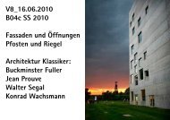 Status Quo - Fachbereich Architektur - TU Darmstadt