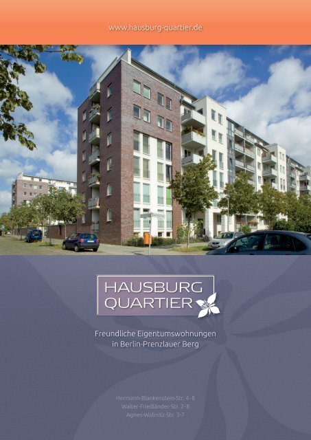 Hausburg Quartier: Broschüre mit Informationen (PDF, 3,3