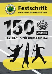 TSV Festschrift 2021