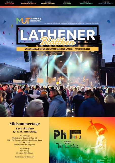 Lathener Blättken Ausgabe 3/2023