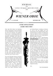 15 - Wiener Oboe