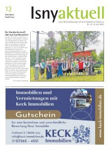 14.06.2023 Isny aktuell