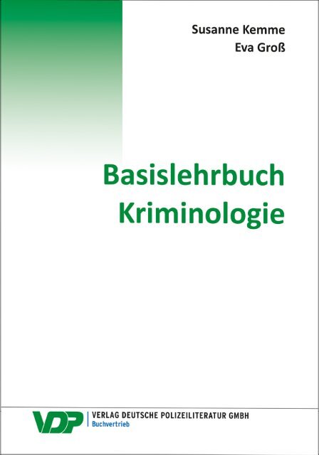 Basislehrbuch Kriminologie - Leseprobe