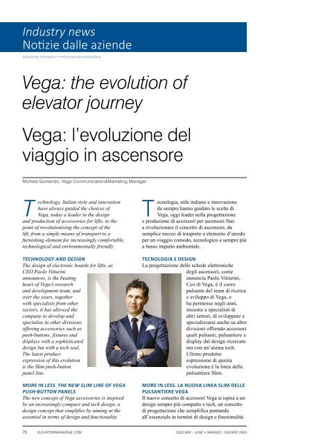 Elevatori Magazine 3-2023