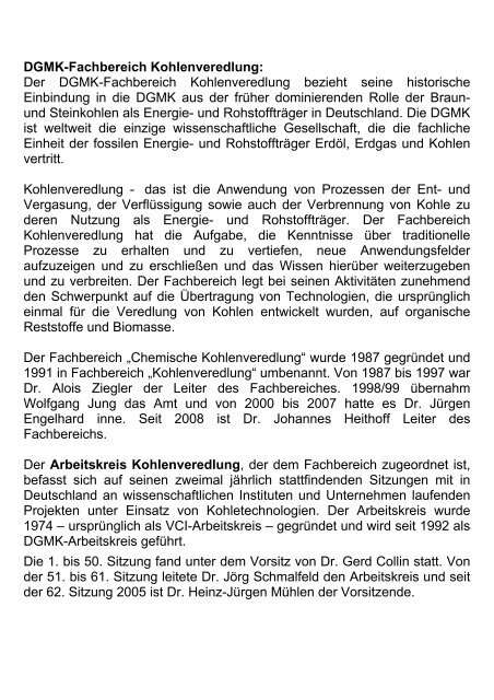 Carl-Engler-Medaillen-Träger: Prof. Dr. rer.nat. Walter Rühl - DGMK