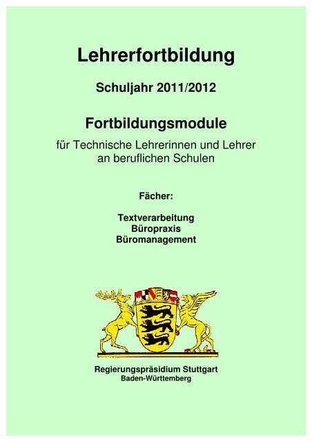 Lehrerfortbildung - Schule und Bildung