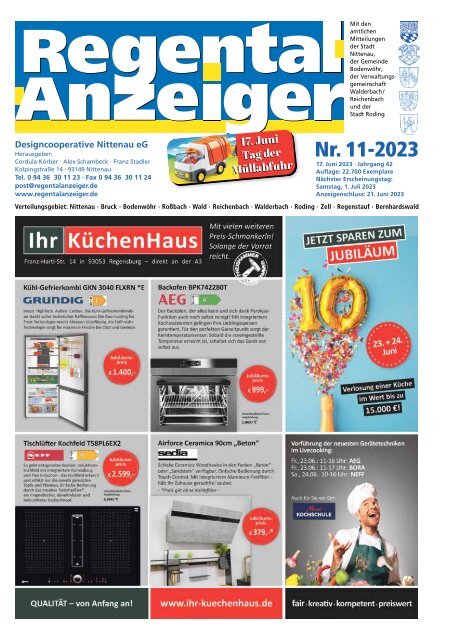 Regental-Anzeiger 11-23