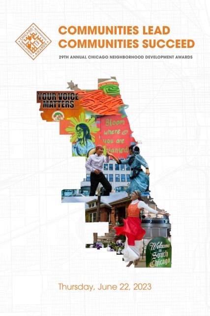 Program Book 29th Annual Chicago Neighborhood Development Awards