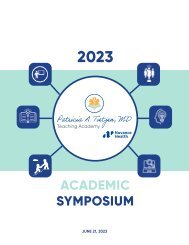 Patricia Tietjen Teaching Academy Academic Symposium 2023