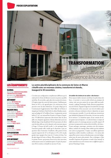 BO380 La Ferme du Buisson cultive sa polyvalence à Noisiel