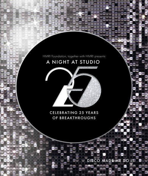 HMRI 2023 Ball Auction Guide A Night at Studio 25