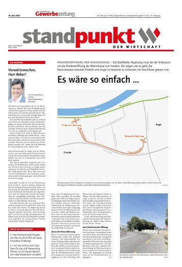 Standpunkt 561, 16. Juni 2023