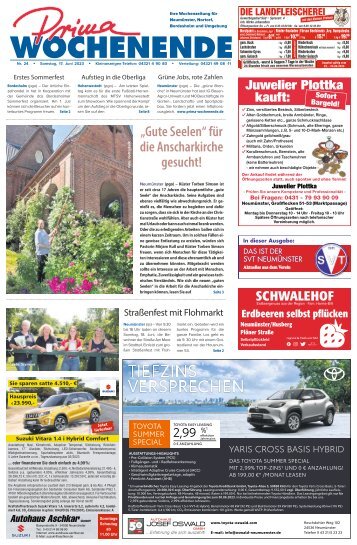 Prima Wochenende 24 2023
