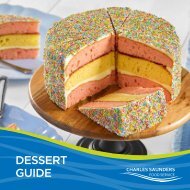 Charles Saunders Desserts Brochure 2023