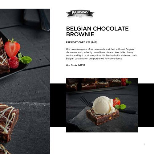 Charles Saunders Desserts Brochure 2023