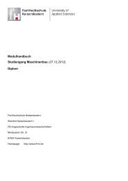 Modulhandbuch Studiengang Maschinenbau (22.12.2012) Diplom