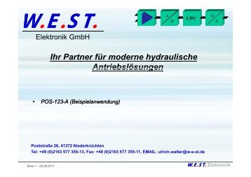 POS-123 - W.E.ST. Elektronik GmbH